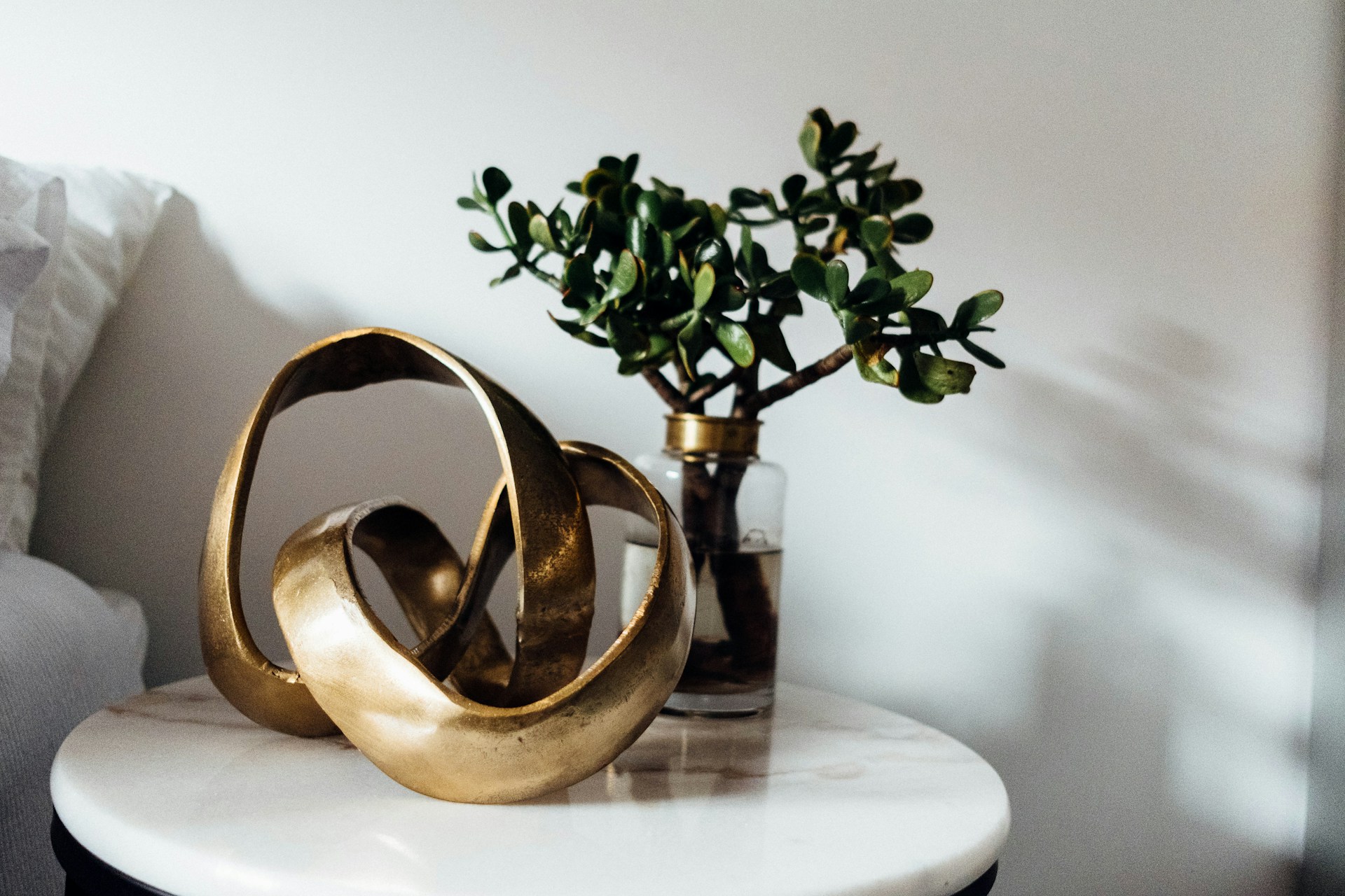 Objets déco laiton