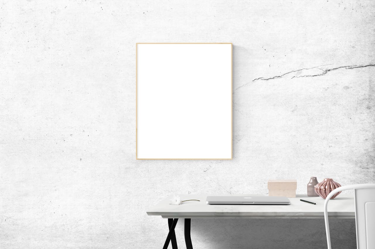 Papier peint rough bureau loft