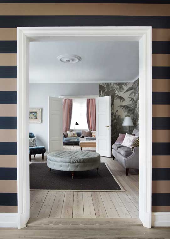 Papier peint salon