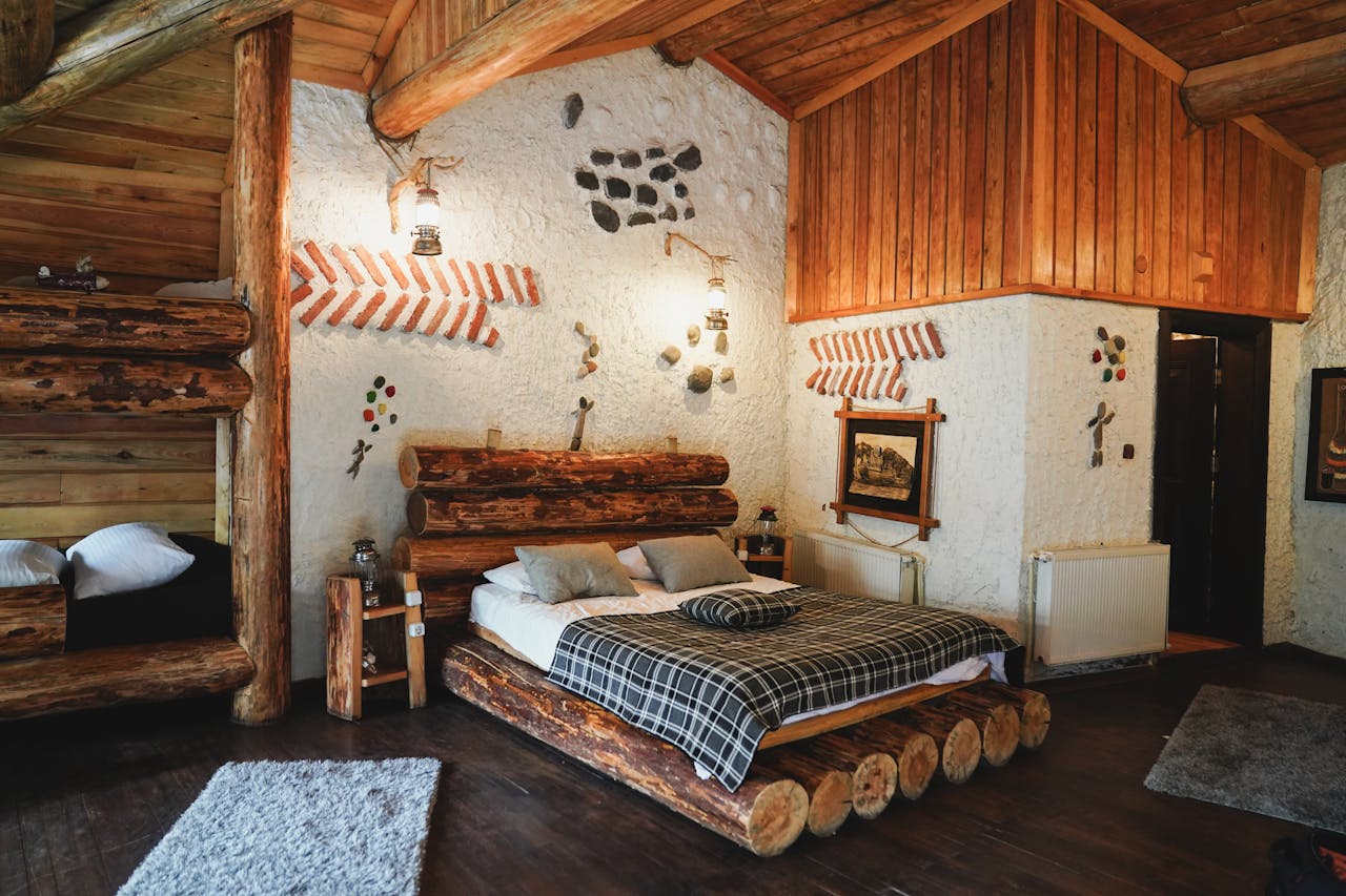 Couleur pour une chambre rustique : miser sur le naturel