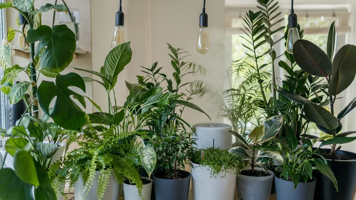 plantes d interieur haute — Plantes d'intérieur hautes : les grandes tiges et la lumière